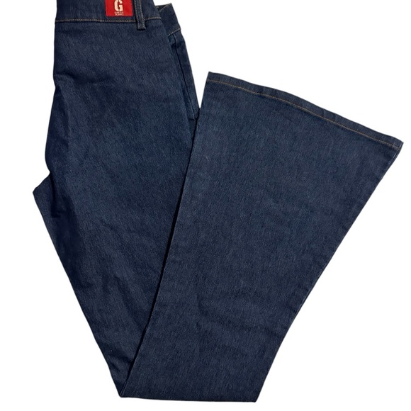 Guess vintage extreme flare high waist button up jeans 26 - Picture 9 of 9